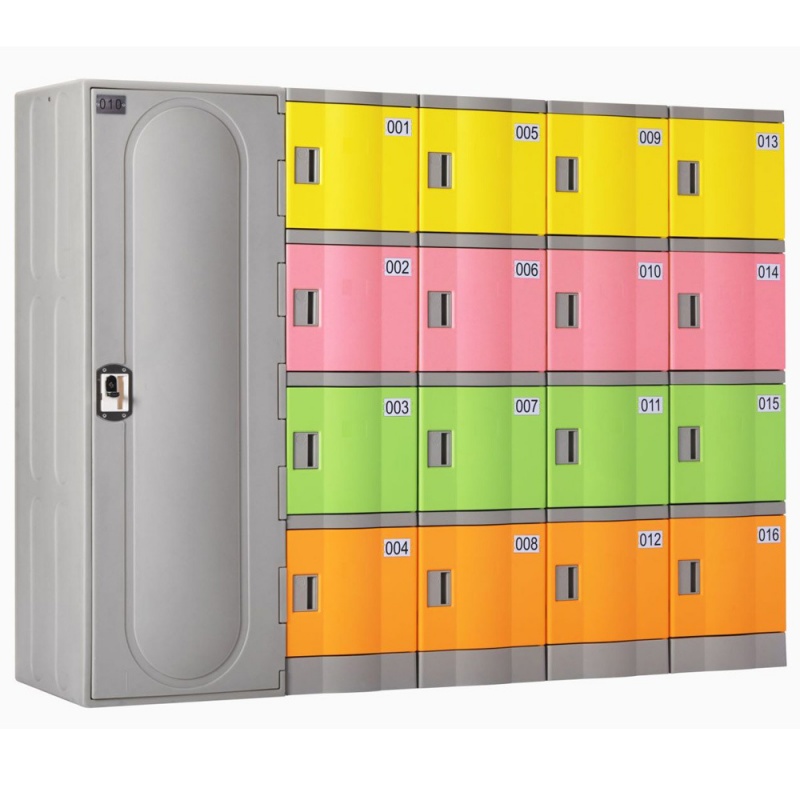 Modular Plastic Gym Locker System