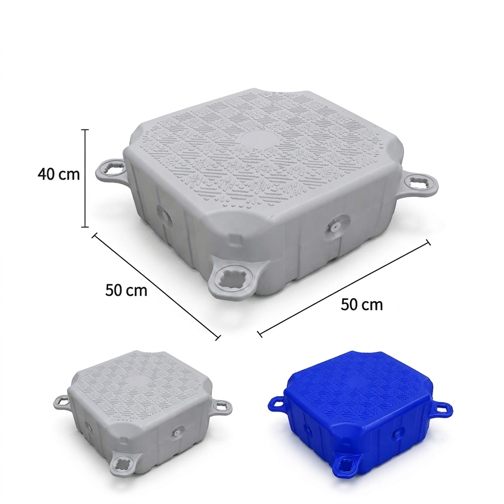 Modular HDPE Floating Dock Cubes