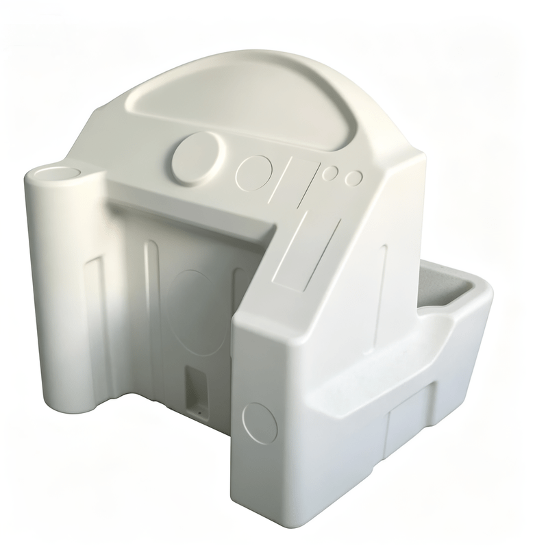 rotomolded HDPE boat helm console