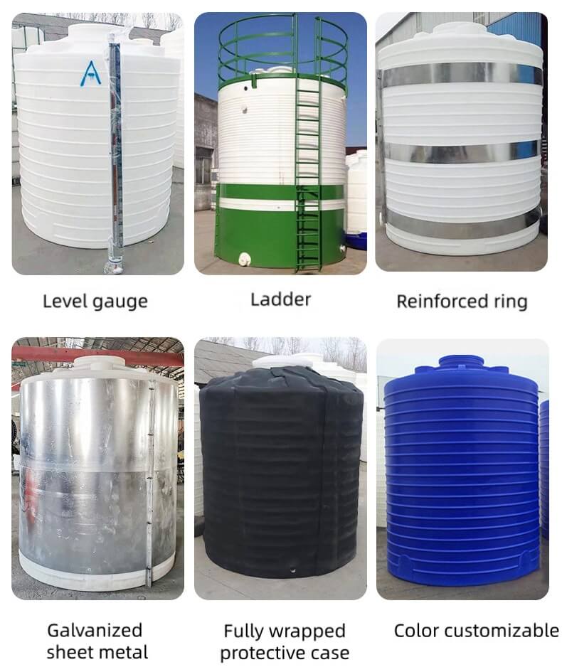 Heavy Duty Seamless Polyethylene Water Tanks