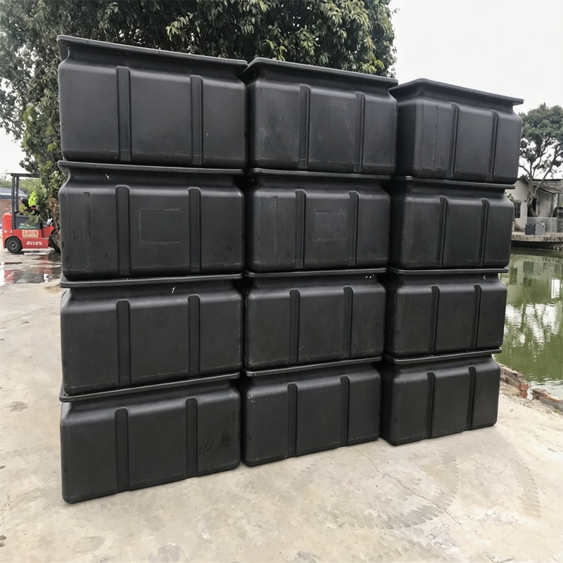 Seamless Polyethylene Modular Pontoon Cubes Seamless Polyethylene Modular Pontoon Cubes