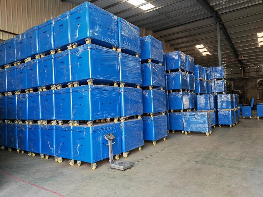 Rotomolding factory production