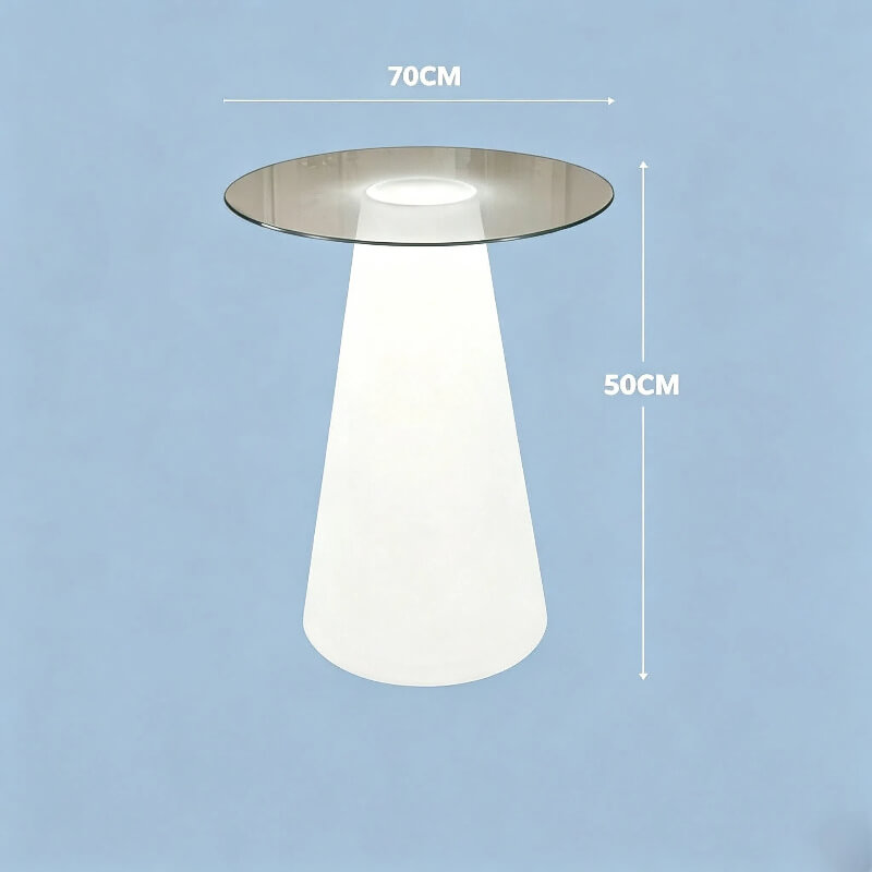 Glowing LED High Bar Table