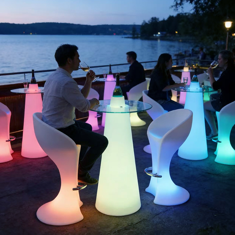 Color Changing Glow Bar Furniture Set