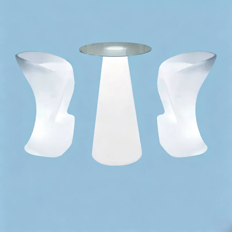 Modern Outdoor Glowing Furniture Set