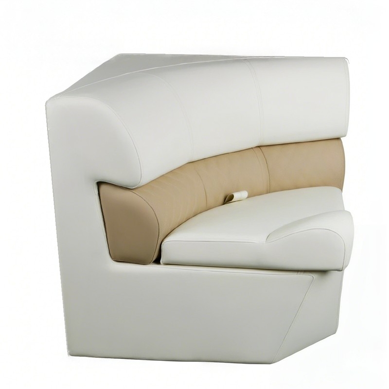 Luxury Rotomolded Modular boat corner seat for pontoon boats