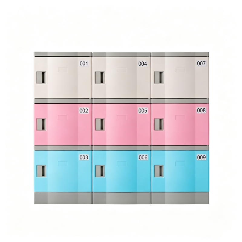 Seamless Rotomolded Plastic Storage Lockers