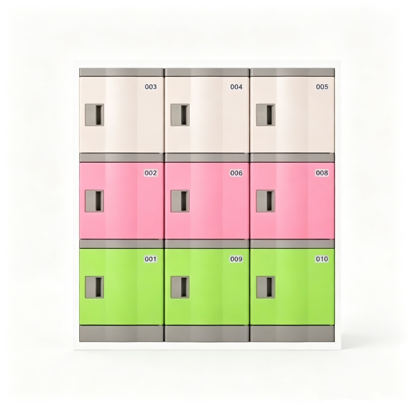 Industrial Grade HDPE Plastic Lockers