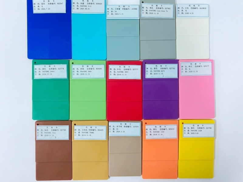 Custom Color Modular Plastic Lockers