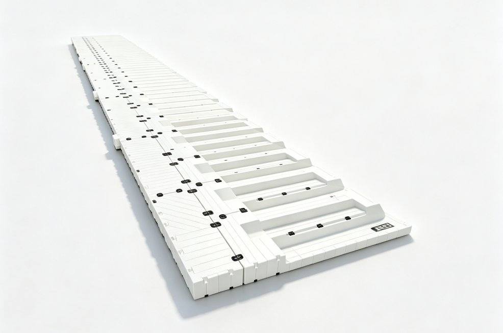 Modular HDPE Floating Pontoon Dock HDPE modular floating pontoon dock