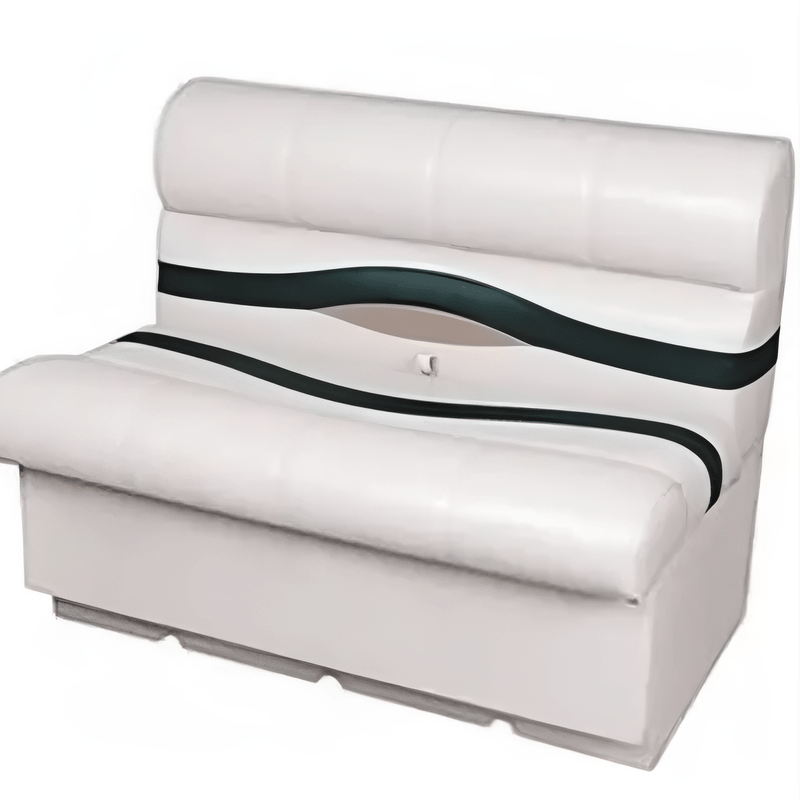UV-resistant pontoon boat bench seat