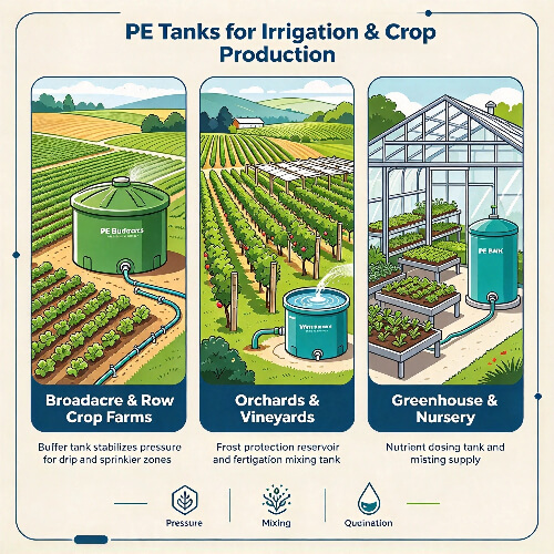 Food-Grade LLDPE Water Tank